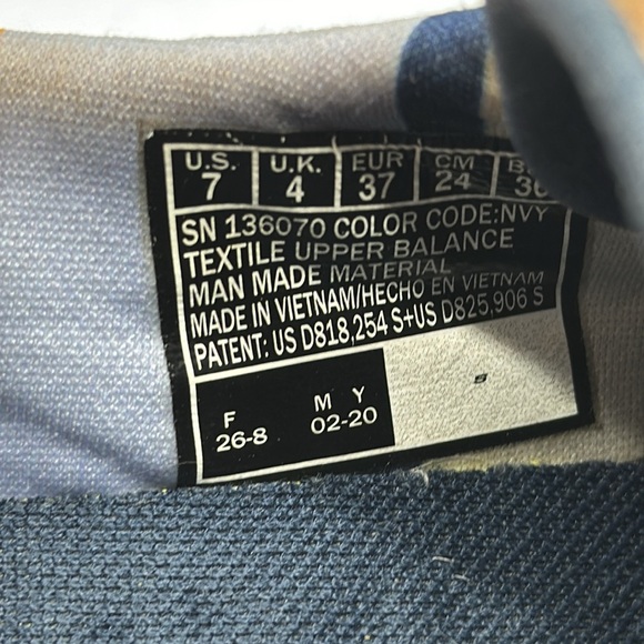 Skechers Navy Tan Goga Mat Deck Shoes Size 7 SKT6880D - Picture 7 of 7